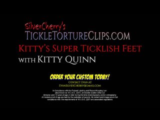 silvercherry – kitty’s super ticklish feet