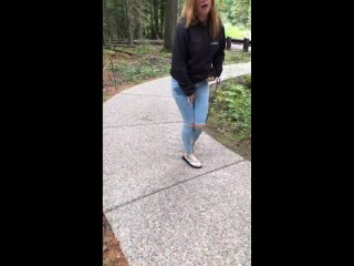 desperate girl pees jeans mp4