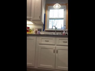 girl pee pants in kitchen mp4