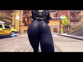 gothic-vora - viewing constable tracer big booty in game	[overwatch] / hentai por