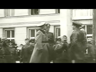 09/22/1939 joint parade of the red army and the wehrmacht in brest. or proof of collaboration between stalin and hitler.